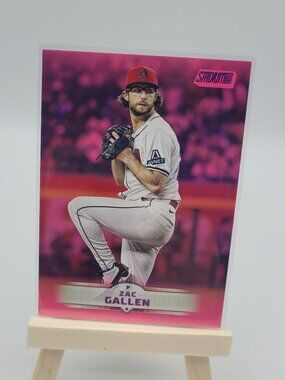 2025 Topps Stadium Club Zac Gallen #80 Pink Foil Arizona Diamondbacks NM